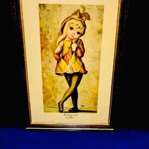 Harlequin Girl Artwork Print Maio Authur Kaplan